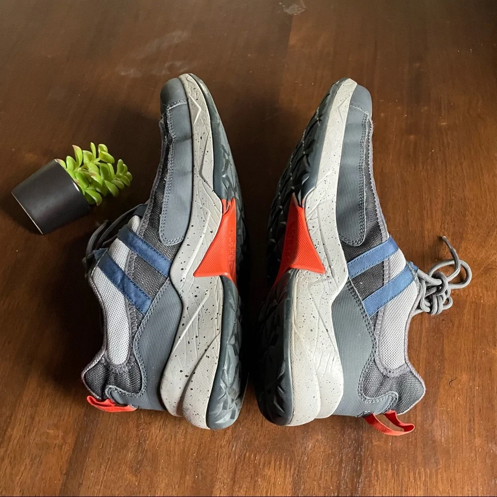 The North Face Grey & Blue Shoes Size 13